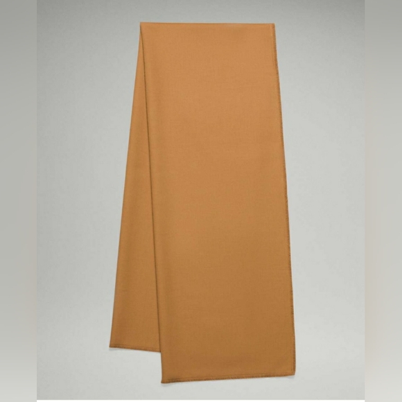 Lululemon Wool-Blend Scarf Bold Beige - O/S - Picture 2 of 5